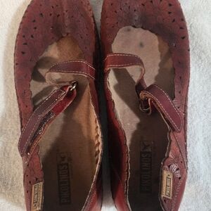 Pikolinos Shoes Womens EU 39US 8 Brown Leather Sandals Strappy Comfort. Pre-owne